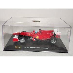 Burango 1:32 Scale Fernando Alonso Ferrari F10 Formula One Car Pre-owned